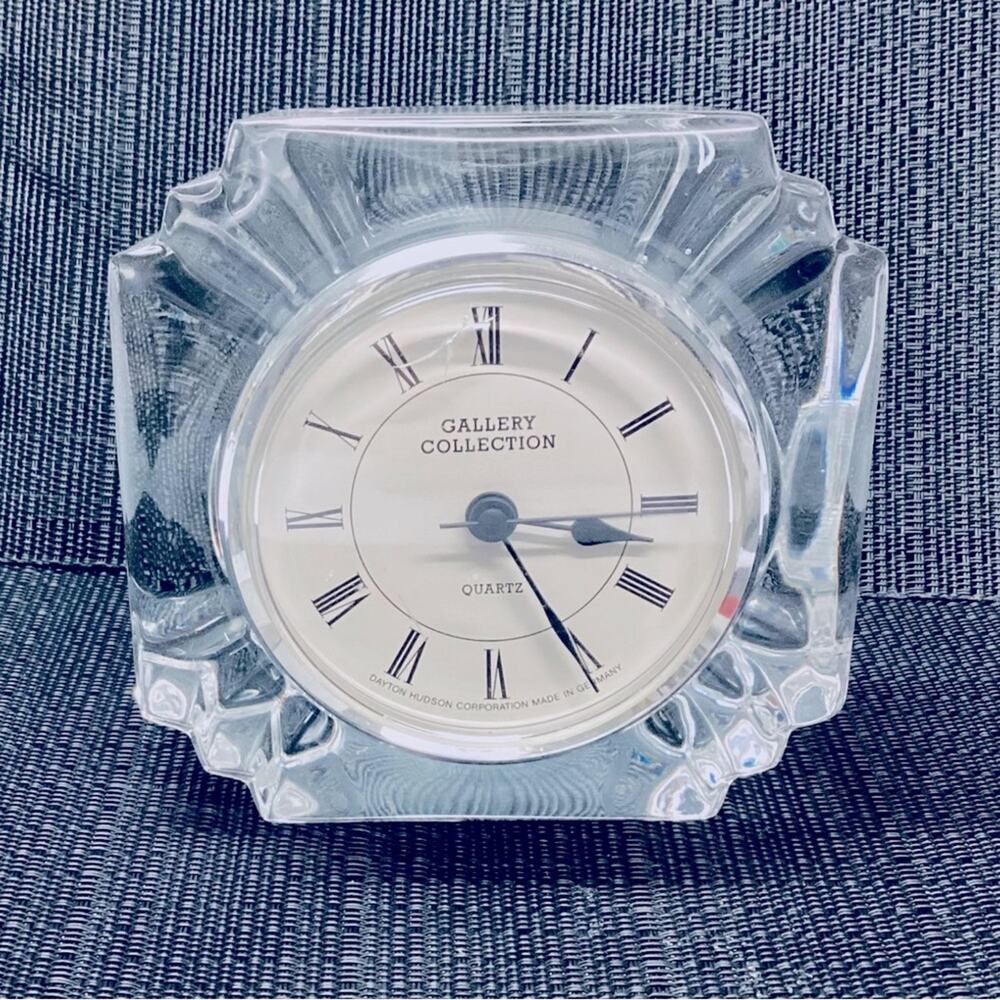 Gallery Collection Crystal Clock